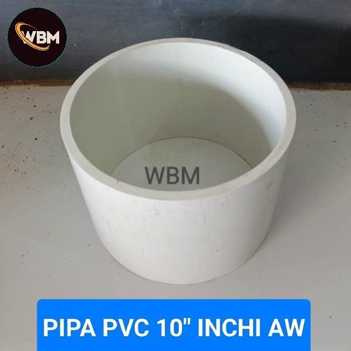 Pipa paralon 10" inch AW pipa pvc TEBAL