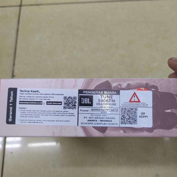 JBL T500BT / T 500 BT / Tune 500BT Wireless On- Ear Headphone