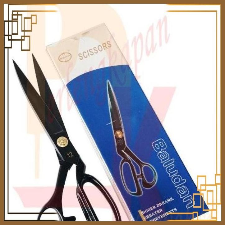 

[PGK] GUNTING KAIN BAHAN TAILOR SCISSOR SHEAR BALUDAN 12