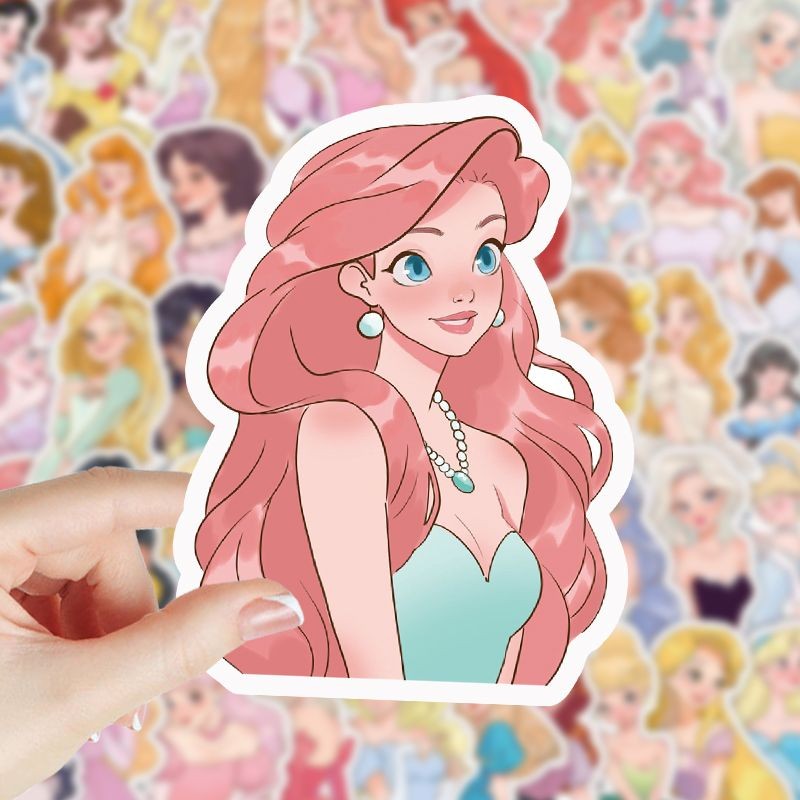 

Stiker Kartun Putri Imut untuk Jurnal Dekorasi Kreatif Stiker Tahan Air