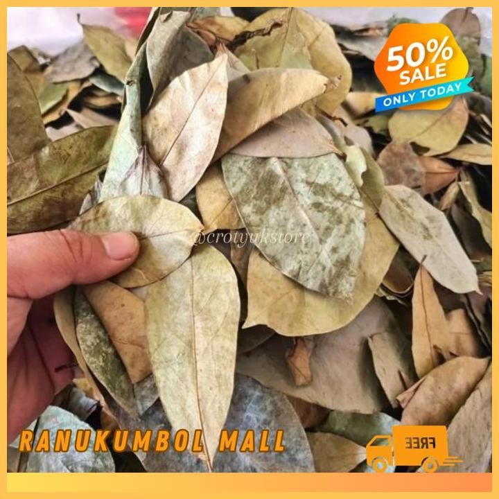 

100 GRAM KUALITAS BAGUS DAUN SIRSAK KERING RANU KUMBOL MALL PRODUK TERBAIK!!!