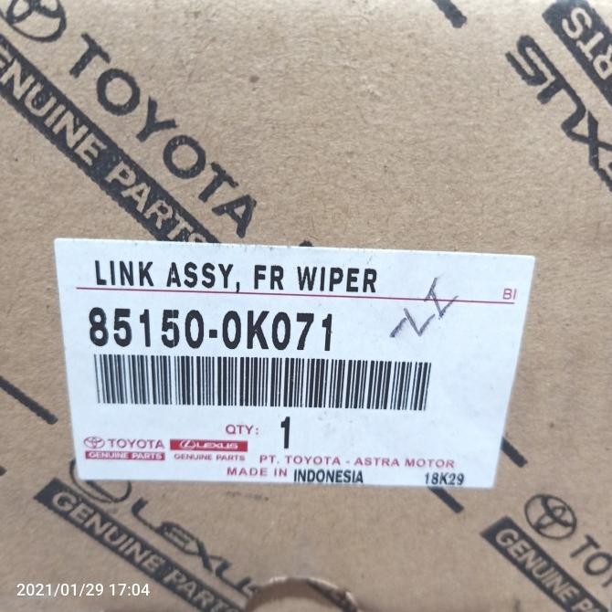 Link Wiper Kijang Innova 2004-2014 Original Original Terlaris