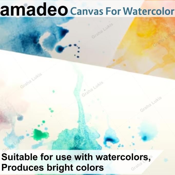 

Kanvas Amadeo Watercolor / Kanvas Untuk Cat Air - Meteran Original Dan Terpercaya