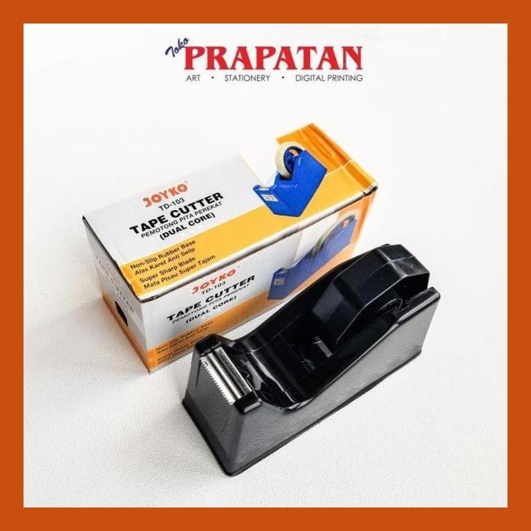 

[ PERALATAN LUKIS / GAMBAR ] TAPE DISPENSER / TAPE CUTTER JOYKO TD-103 PACKING AMAN