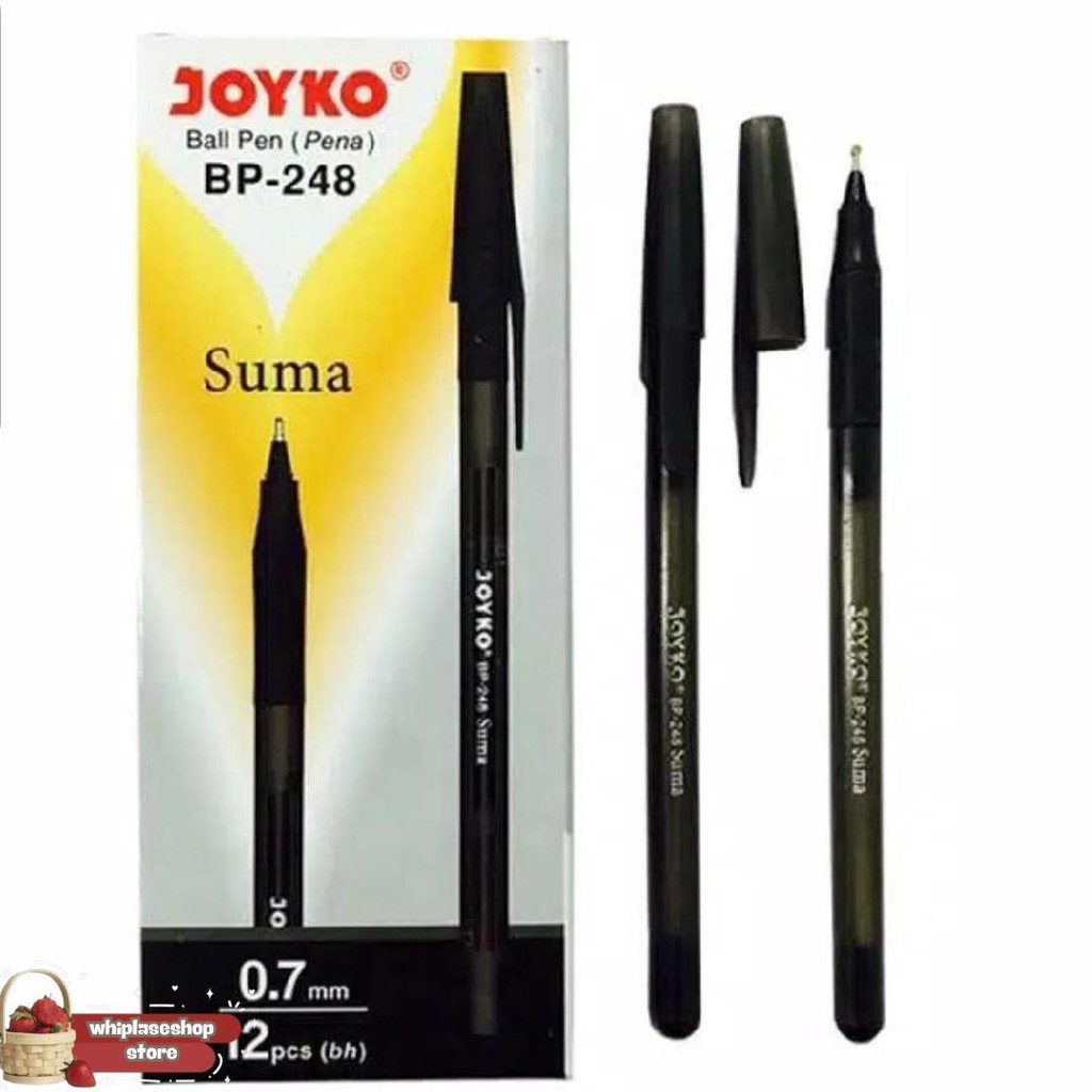 

Bolpen Joyko Bp-248 Suma (12 Pcs) Paket Ekonomis Hitam Sale