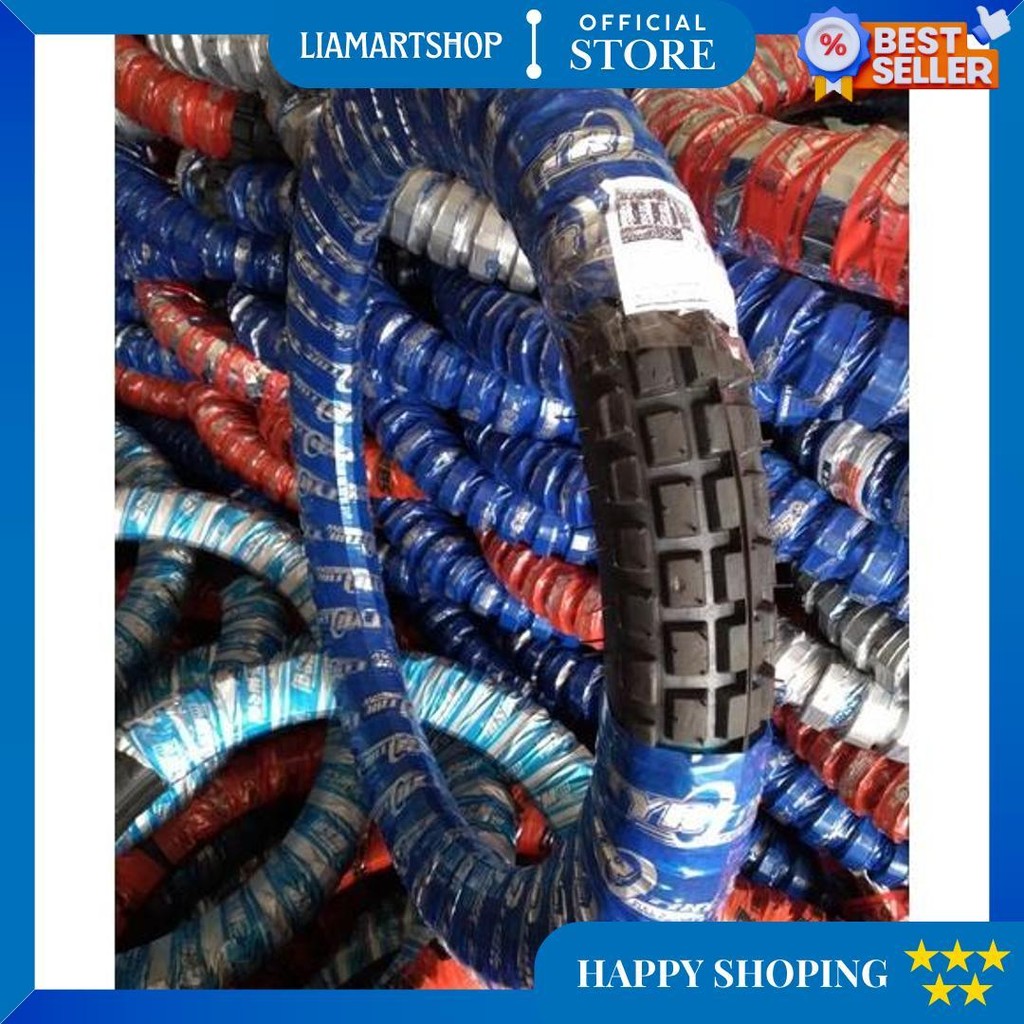 Ban Baru Depan Semi Tril Motif Tahu Motor Bebek Ring 17.250.Supra110,Supra125,Grend,Revo,Smes,Shogun