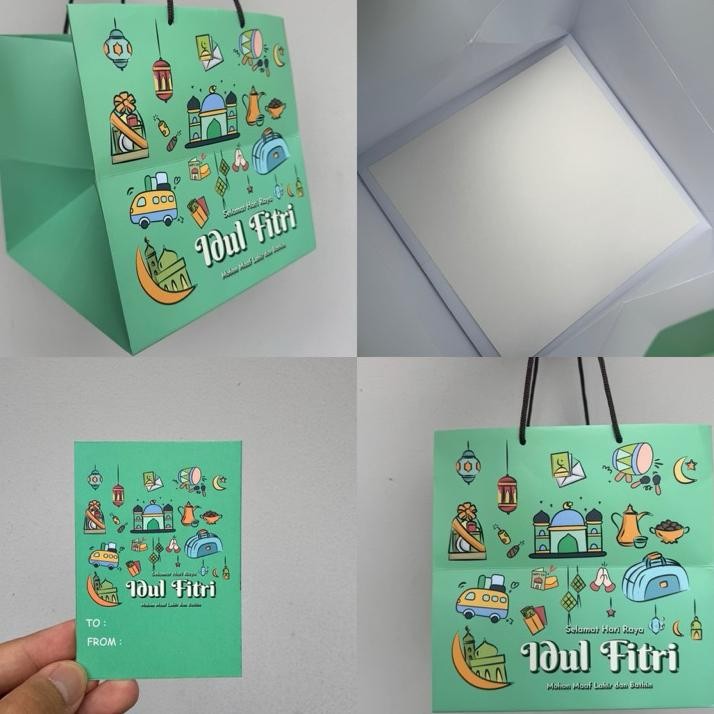 

Rbag Idul Fitri Lebaran U. 242424 Cm Free Tag Untu 5 Pc Rbag