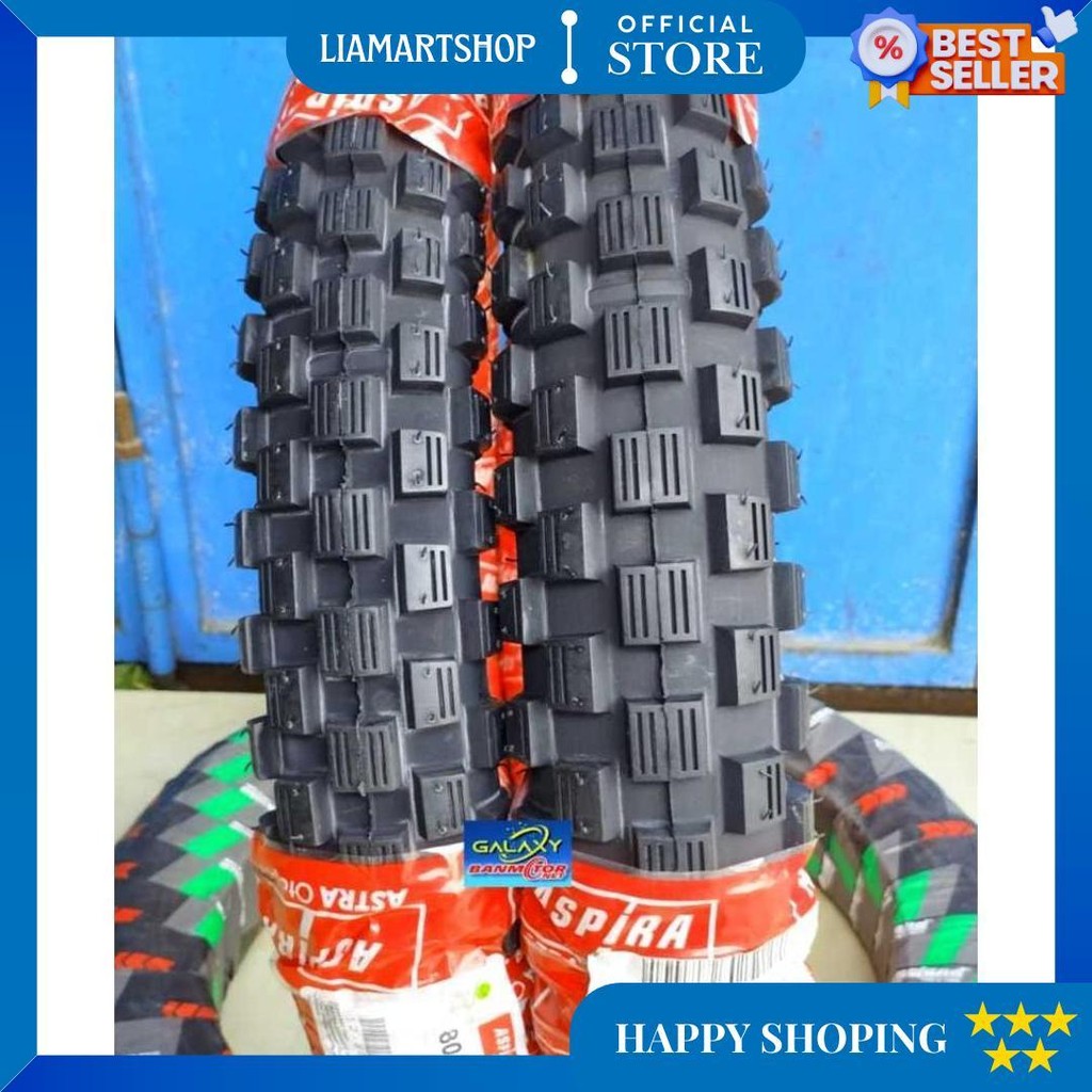 Ban Trail Aspira 80/90-14 Ring 14 Ban Motor Matic Trail 90/90-14 Ban Trail Ban Tril Ring 14 Ban Trai