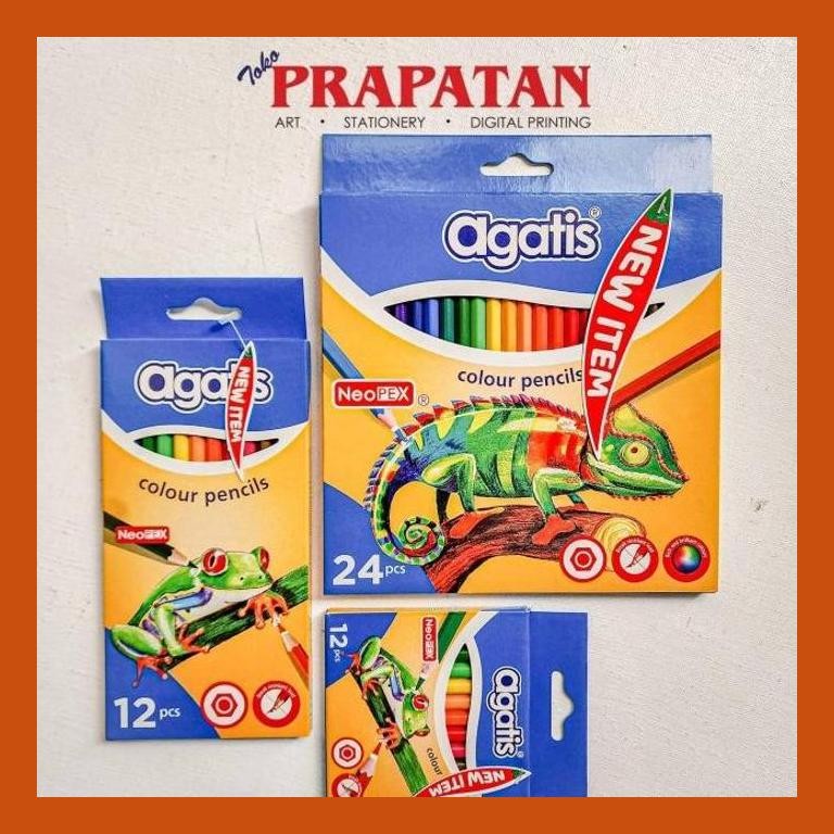 

[ PERALATAN LUKIS / GAMBAR ] PENSIL WARNA AGATIS NEOPEX COLOR PENCILS GOOD QUALITY
