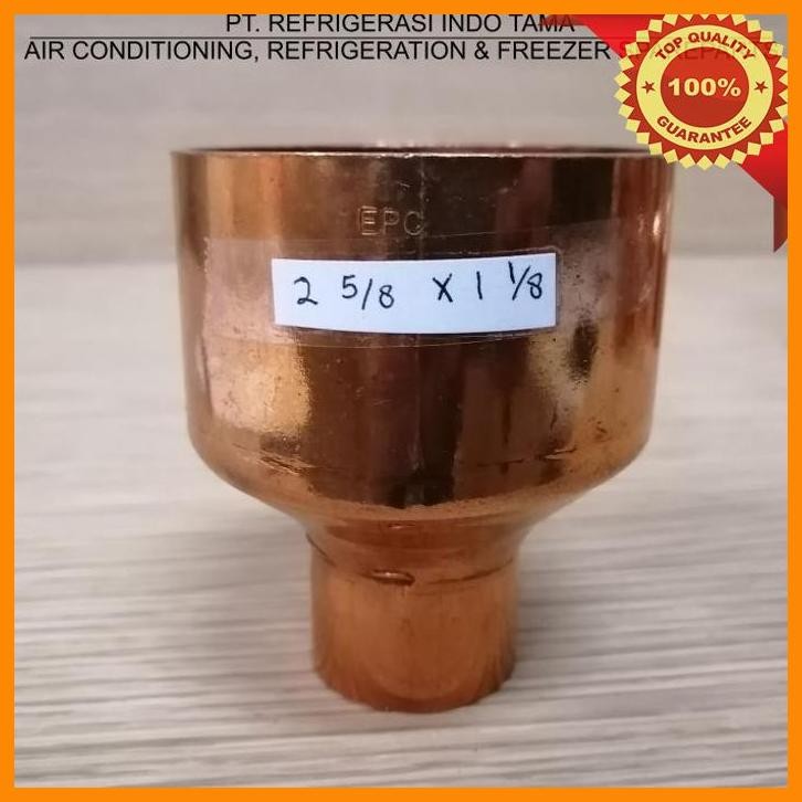 [PTR] COPPER REDUCER EPC 2-5/8" X 1-1/8" - REDUCER TEMBAGA