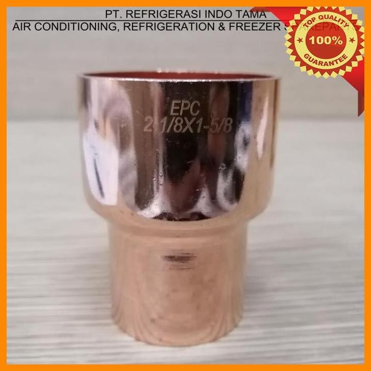 [PTR] COPPER REDUCER EPC 2-1/8" X 1-5/8" - REDUCER TEMBAGA
