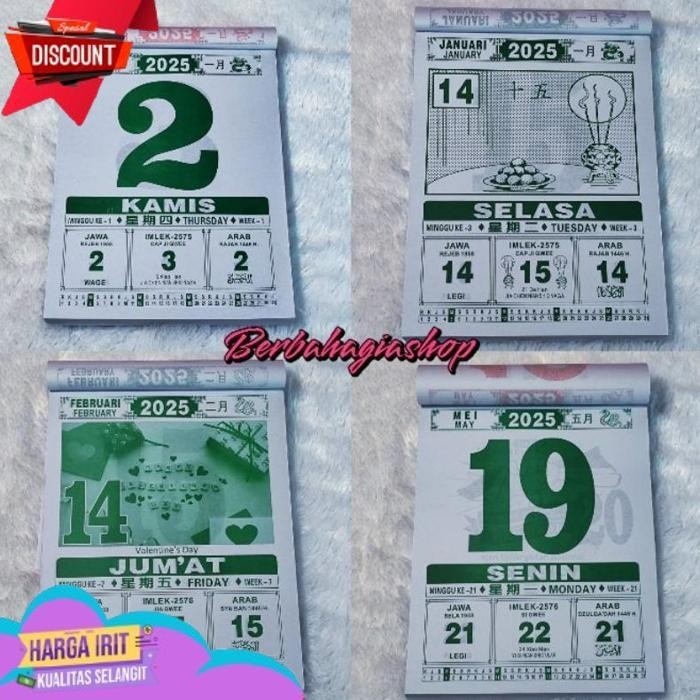 

TRENDING PAPAN TATAKAN DAN KALENDER SOBEK CINA LOKAL UKURAN SEDANG TAHUN 2025 SHIO ULAR TERBARU / CALENDER TANGGALAN CHINESE CINA JAWA ARAB SIZE MEDIUM INDONESIA