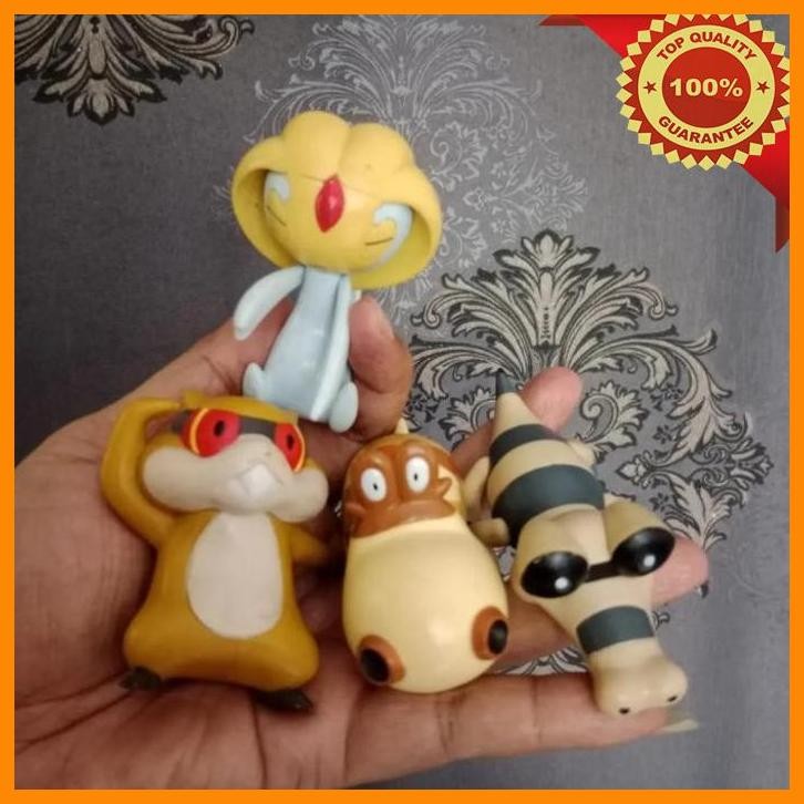 [MUF] FIGURE POKEMON SANDILE HIPPOPOTAS PATRAT UXIE ORI SET