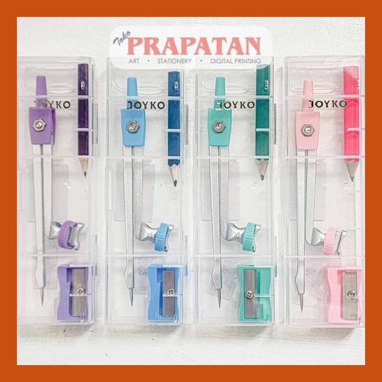 

[ PERALATAN LUKIS / GAMBAR ] JOYKO MATHEMATICAL SET MS-55 | JANGKA SET SIAP KIRIM