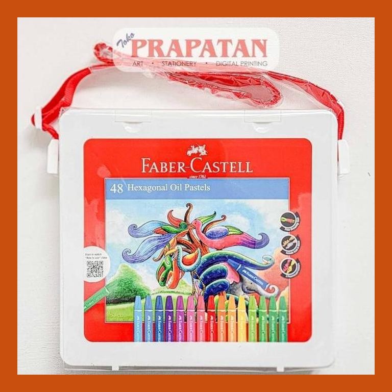 

[ PERALATAN LUKIS / GAMBAR ] FABER CASTELL HEXAGONAL OIL PASTELS 48 WARNA SIAP KIRIM