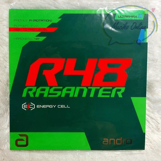 Andro Rasanter R48 ~ Karet Pingpong Andro Rasanter R48 Max