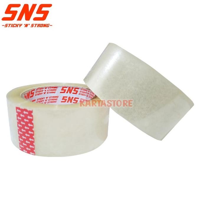 

[ 1 KARTON ] LAKBAN SNS BENING/COKLAT 100 YARD KHUSUS SAMEDAY INSTANT LN