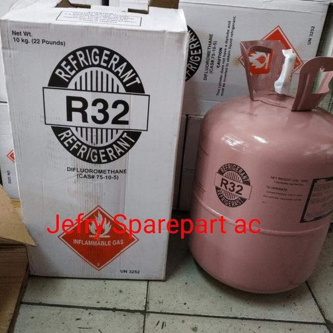 Freon R32 Refrigerant Ac Tabung Freon 10Kg Isi Original Dan Terpercaya