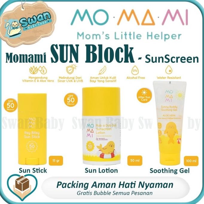 MOMAMI SUNSCREEN / SUNBLOCK ANAK
