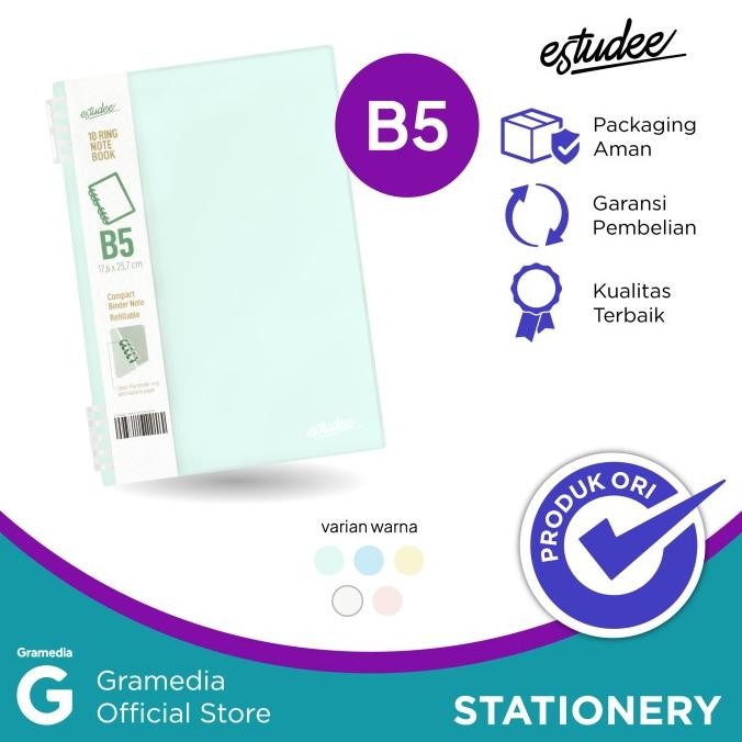 

Estudee 10Ring Notebook B5 Tosca