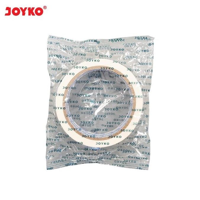 JOYKO MASKING TAPE 24MM 48MM X 20 METER LAKBAN KERTAS JOYKO KUNING 1 INCH 2 INCH [PACK] LN