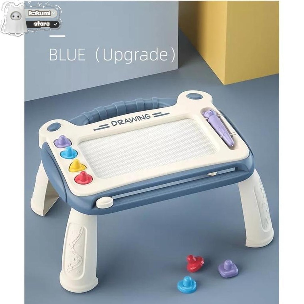 

Sejahtera Selalu - Meja Belajar Anak Gambar Magnetik Portable Anak Lukisan Seni Mewarnai/Papan Tulis Gambar Anak Promo