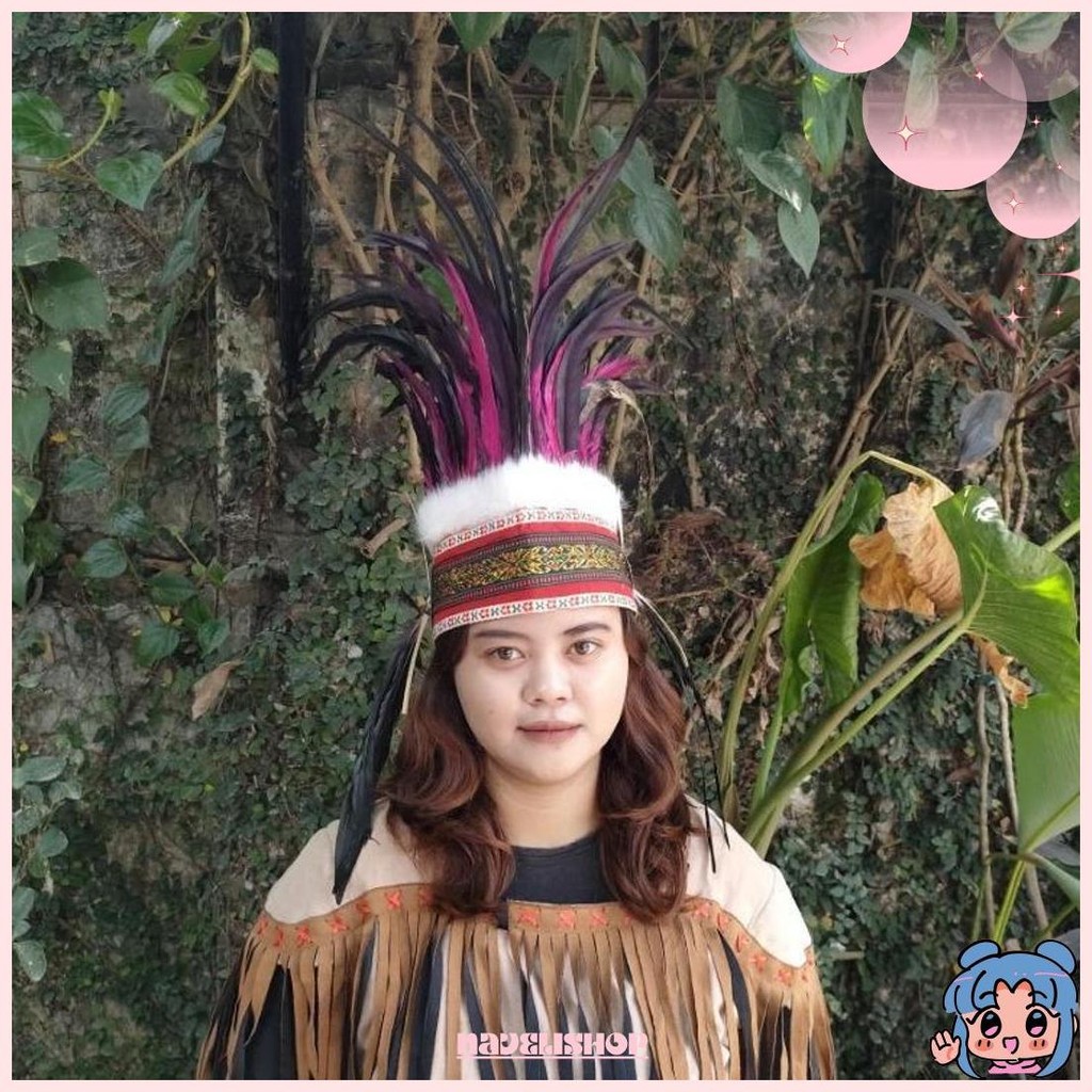 Topi Papua - Topi Irian Bilabong Pink Kilat