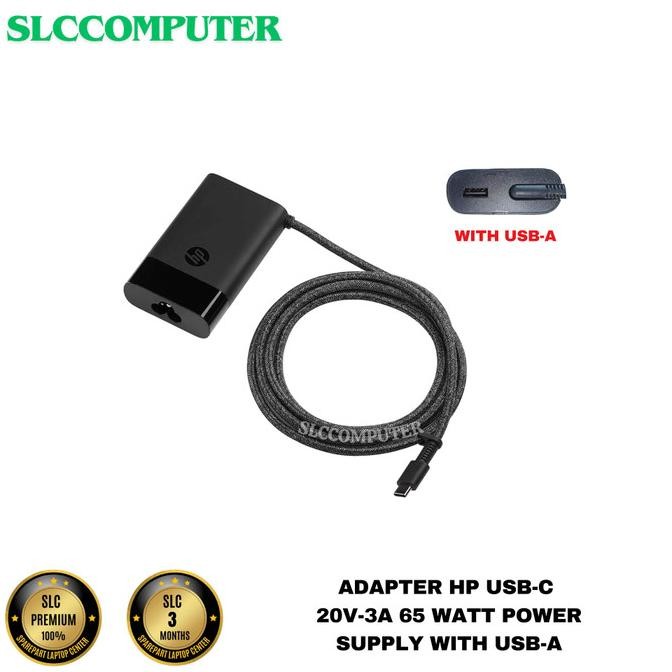 Adapter Hp 65W Usb Type-C Hp Elitebook X360 1040 G5 Hp Elitebook 830 G5,830 G6,830 G7,835 G7,840 G5,
