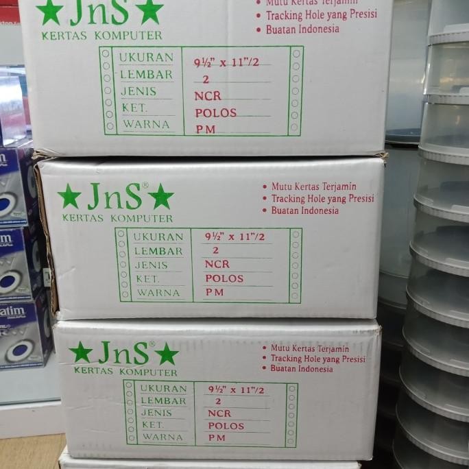 

Kertas continuous form Jns 2 ply bagi 2