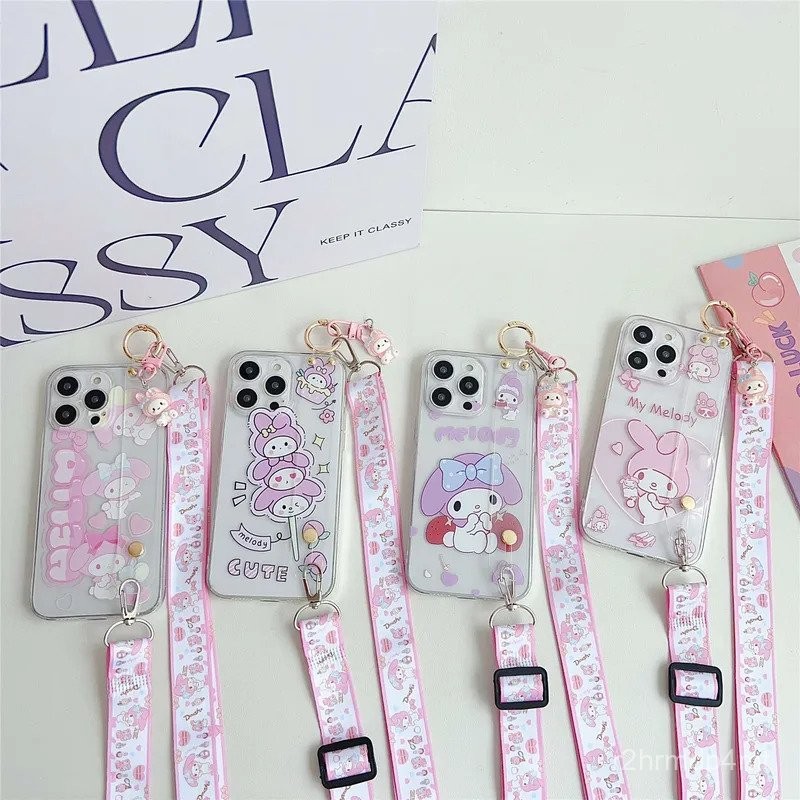 For Samsung Galaxy Note 8 9 10 20 Ultra Plus A04E A05 A15 A05s A25 A35 A55 Xcover7 Cute Melody Case 