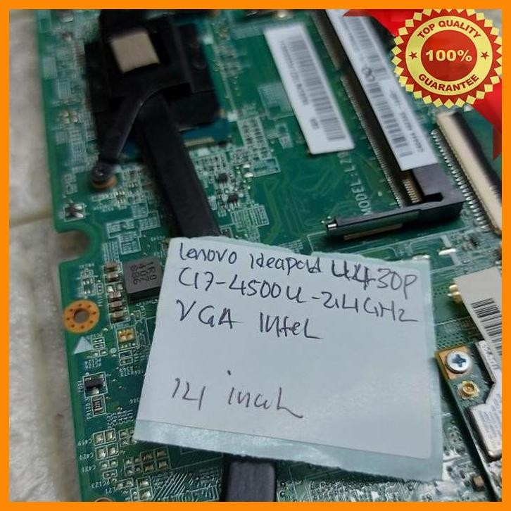 [snc] mobo motherboard laptop lenovo ideapad 4430p 14" ci7 4500u bergaransi