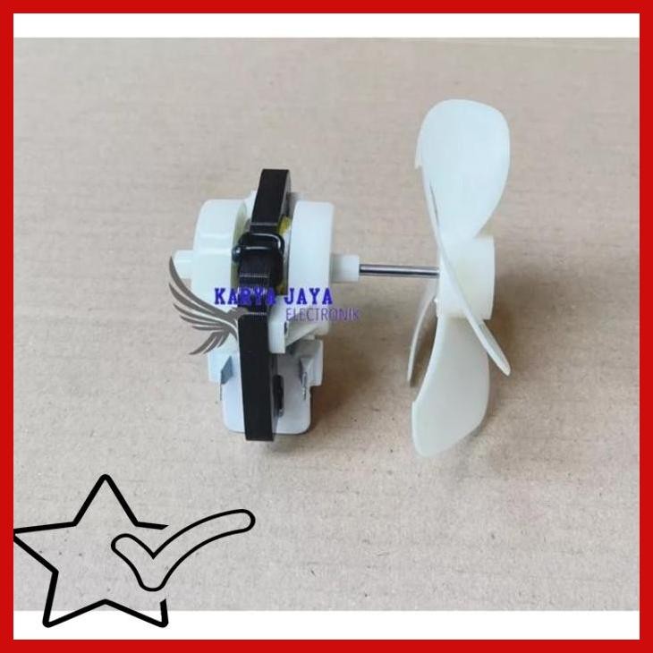 [KJE] MOTOR FAN KULKAS SHARP 2 PINTU + BALING / FAN KULKAS KIPAS SHARP