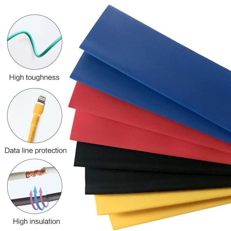HRN-813 560PCS Heat Shrink Tube/Isolasi Bakar Kabel/Selang Bakar Kabel Warna Warni/Heat Shrink Tubin