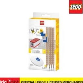 

LEGO 52053 Stationery set 4pencils, 1topper, 1 sharp, & 1 eraser