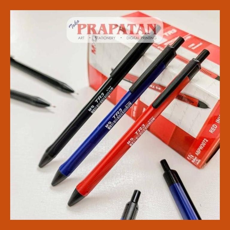 

[ PERALATAN LUKIS / GAMBAR ] M&G SMOOTH SEMI GEL BALL PEN 0.7MM | BALLPOINT | PULPEN GOOD QUALITY