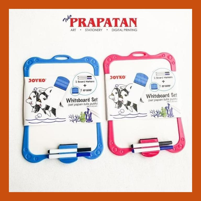 

[ PERALATAN LUKIS / GAMBAR ] JOYKO WHITEBOARD SET WBS-170CO / SET PAPAN TULIS PUTIH PACKING AMAN