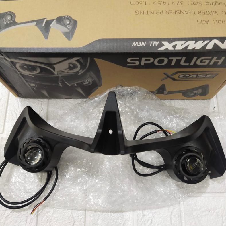 WINGLET LAMPU DEPAN NMAX PLUS LAMPU TEMBAK WINGLET LAMPU DEPAN SOROT NMAX NEW 2020