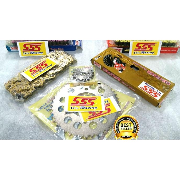 Gear set SSS CB150R / CBR150R / Megapro / Verza Termurah