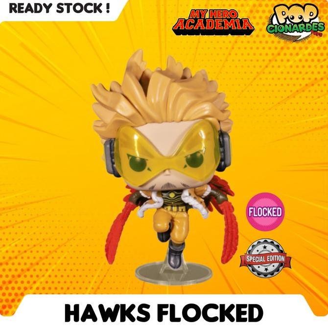 FUNKO POP ANIME - MY HERO ACADEMIA - HAWKS FLOCKED #1147 1404T