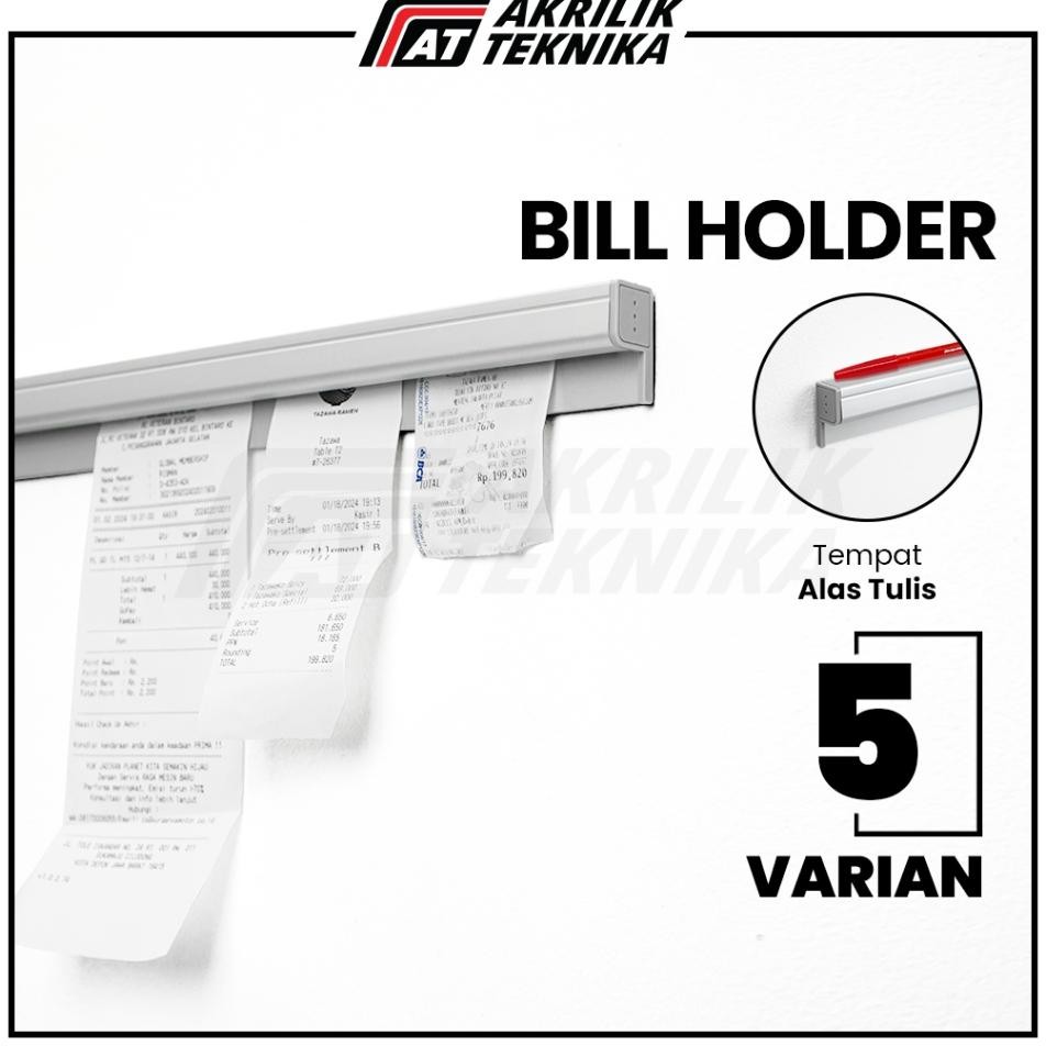 

Bill Holder Capitan Nota Bon Tainle Receipt Holder