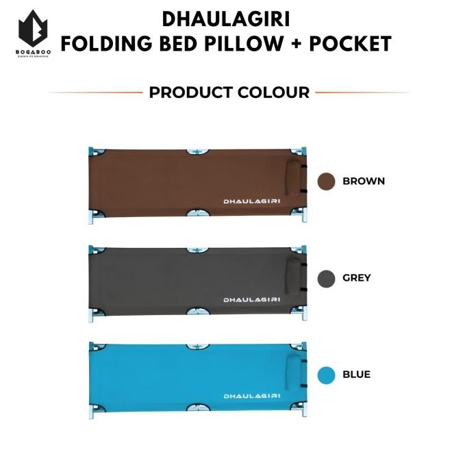 Folding Bed Pillow Dhaulagiri - Velbed Dhaulagiri Alumunium - Tandu Dh