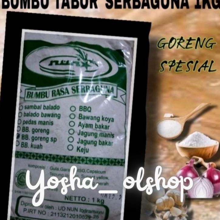 

Nun Bumbu Pecial Tabur Goreng 1G Untu Bumbu Malor Mataba Telor