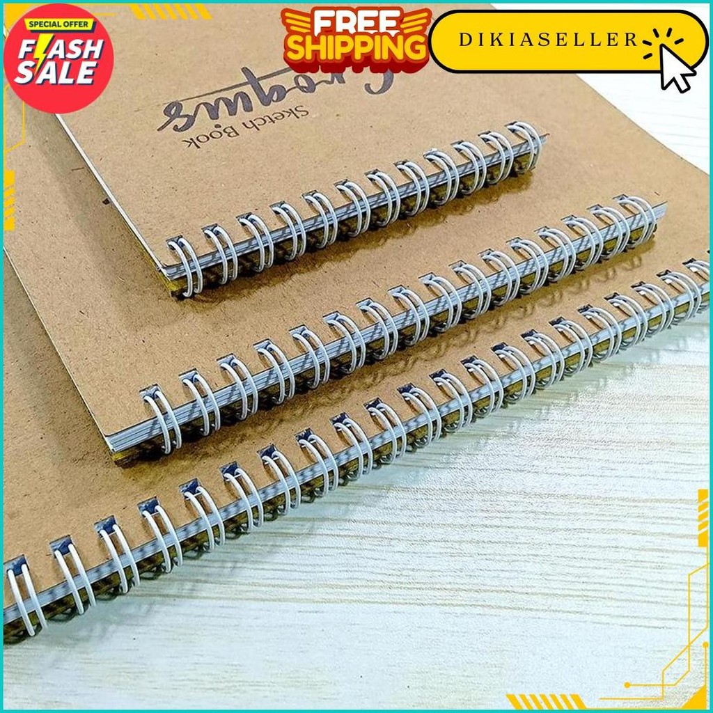 

Sketchbook Hard Cover Croquis A4 / A5 / A6 - Buku Drawing Sketsa Halus 100 Gsm Original Produk