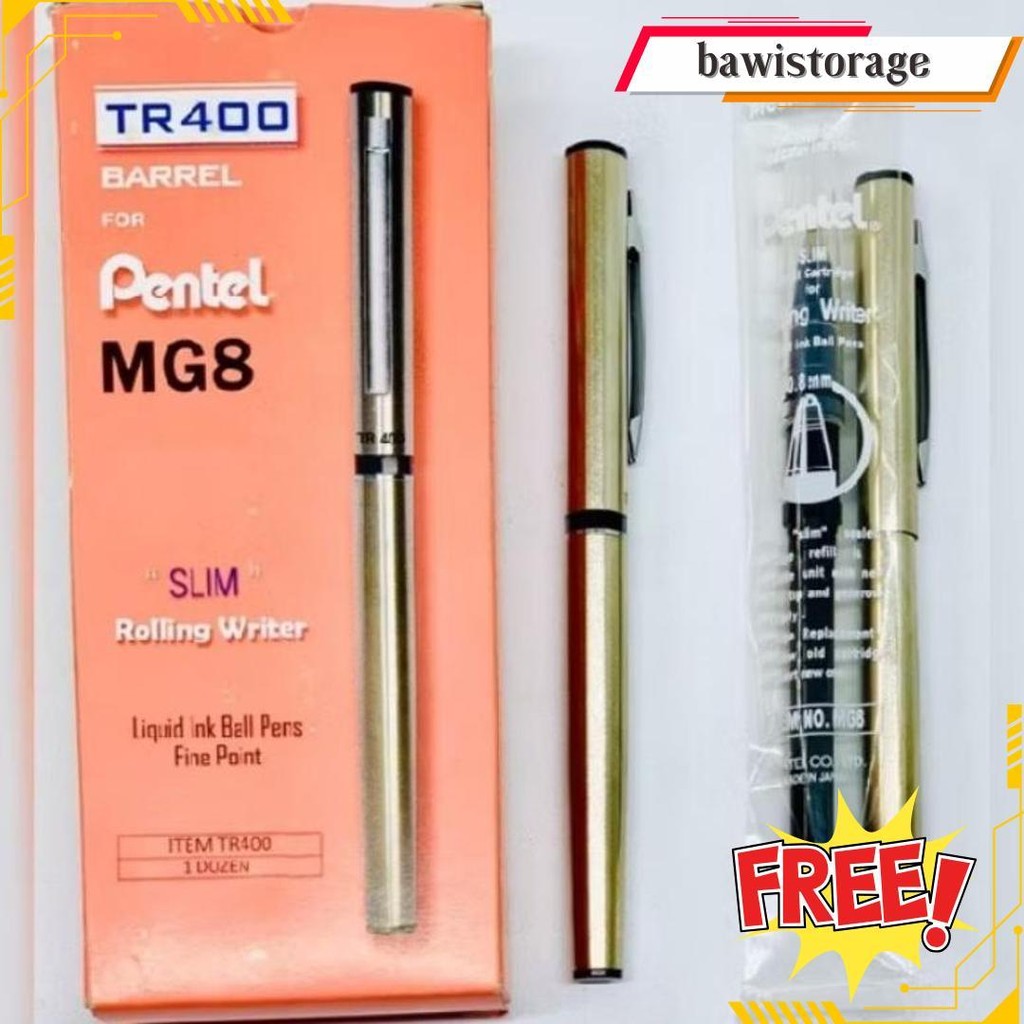 

Bolpen Pentel/Balpoint Pentel Kwalitas Bagus(Original) Terlaris