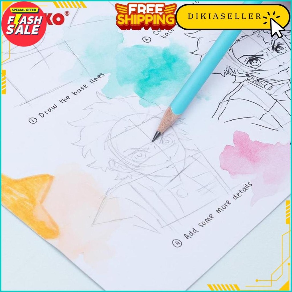 

Pencil / Pensil Joyko P-8130 / 2B / 1 Drum 36 Pcs / Pastel Cod