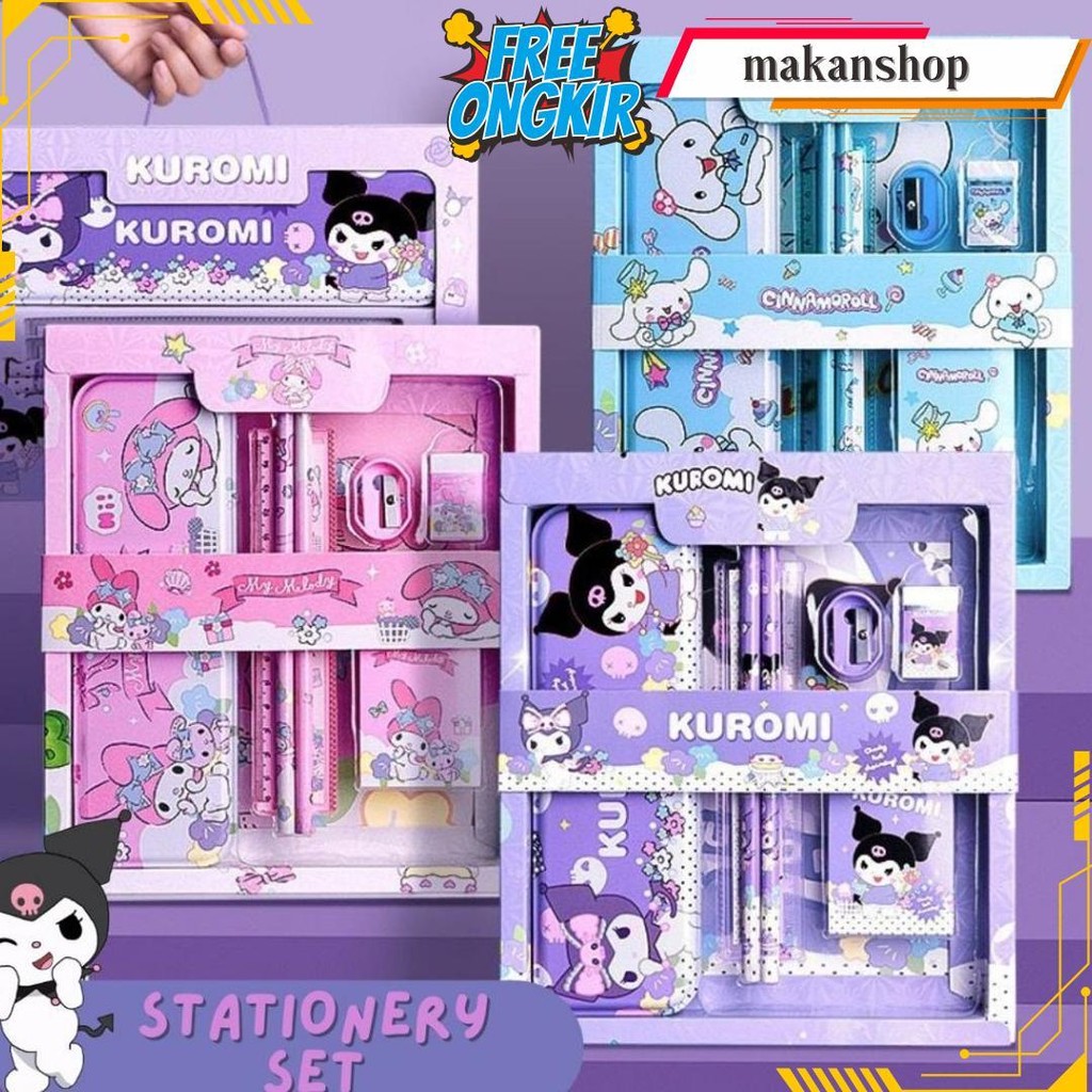 

Kotak Pensil Anak Set Stationery Untuk Hadiah Anak Sekolah Motif Lucu Kartun Lucu Terkenal Viral Booming/ Alat Tulis Set Karakter Kado Cod