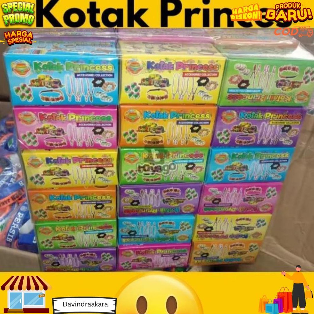 

Kotak Princes/Berhadiah Langsung Isi 36Pcs D Cod