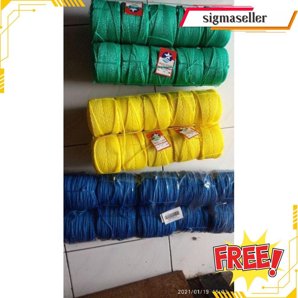 

Tali Tampar Kenur Tali Layangan Roll 2.5Mm 2Mm 1,5Mm Siap Kirim