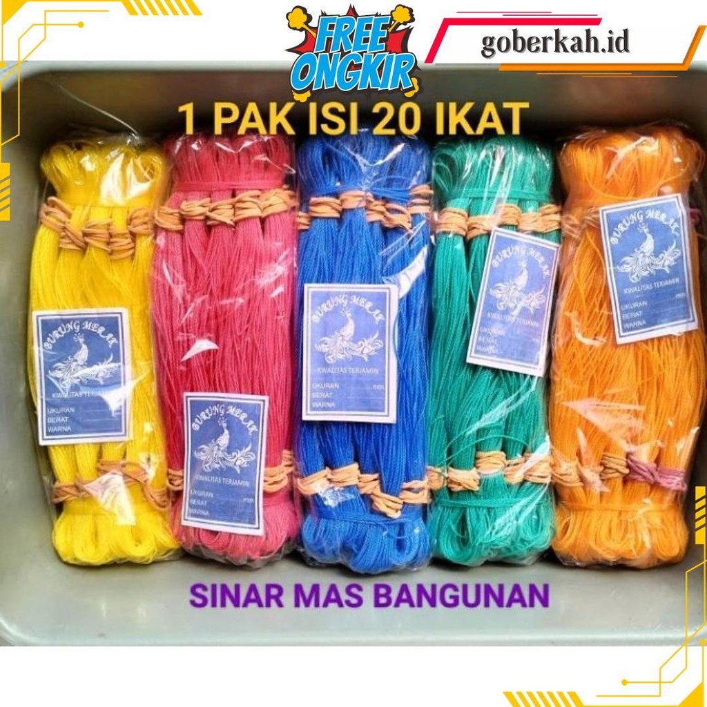 

Tali Tampar 1Mm,Tali Tukang,Benang Timbang 1Mm ,Tali Lato Lato,Tali Latto Latto,Tali Etek Etek 1 Pak Isi 20,Benang Lato Lato 1 Pak Isi 20 Ikat Gratis Ongkir