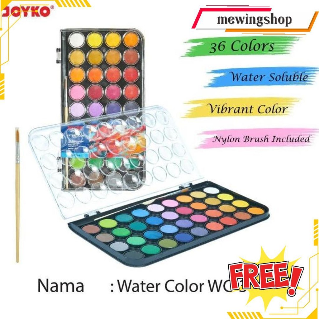 

Water Color / Cat Air Joyko Wc-3-36 Gratis Ongkir